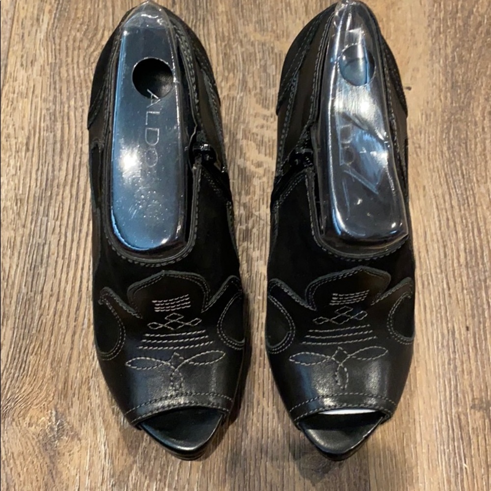 Aldo Western Style Heels Size 7